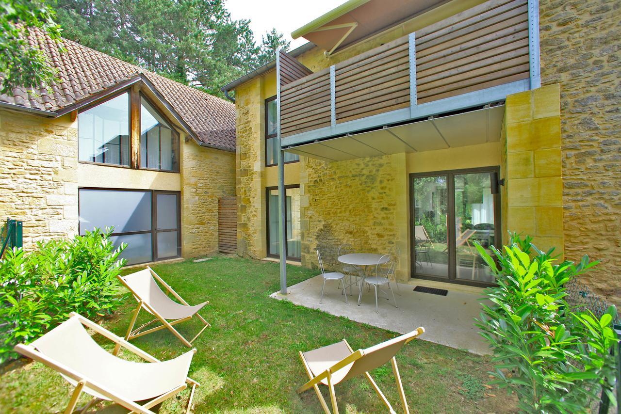 Les Jardins Du Porche Aparthotel Sarlat-la-Canéda Eksteriør bilde